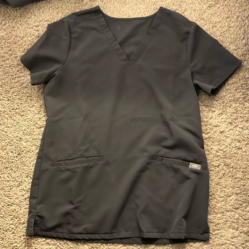 Figs Scrub Top XS